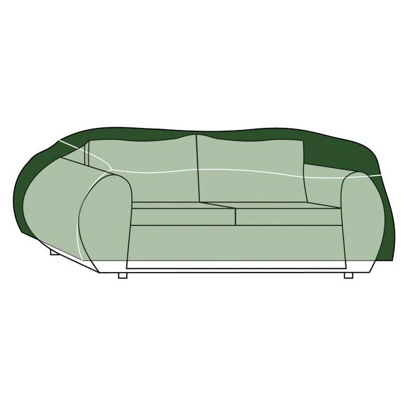 Biotop - Housse de Canapé - 220 x 90 x Hauteur 70 cm - Polyester 240 g/m2