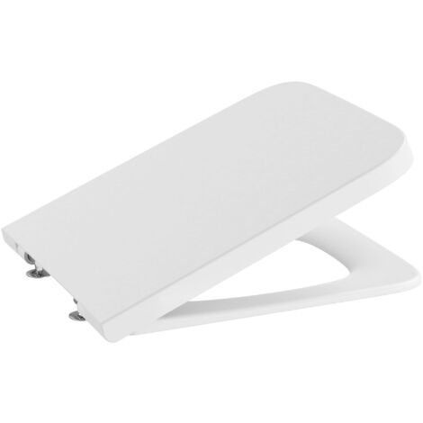 Housse et siège SUPRALIT® pour abattant SQUARE INSPIRA - ROCA Couleur : blanc mat