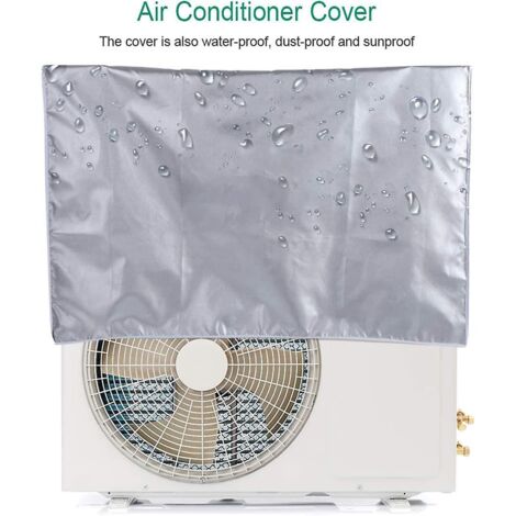 Housse étanche pour climatiseur extérieur (86 x 35 x 60 cm)