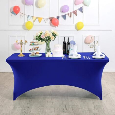 Nappe Élastique Pour Table Haute - Jupe Protection Ronde Bar, Cocktail, Mariage Et Événements