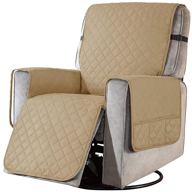 Sinbinta - Housse de Fauteuil Relax avec Poche, Couverture de Chaise Canapé Relax, Applicable à Protection Canape Anti-Rayures Chien et Chat, Housse