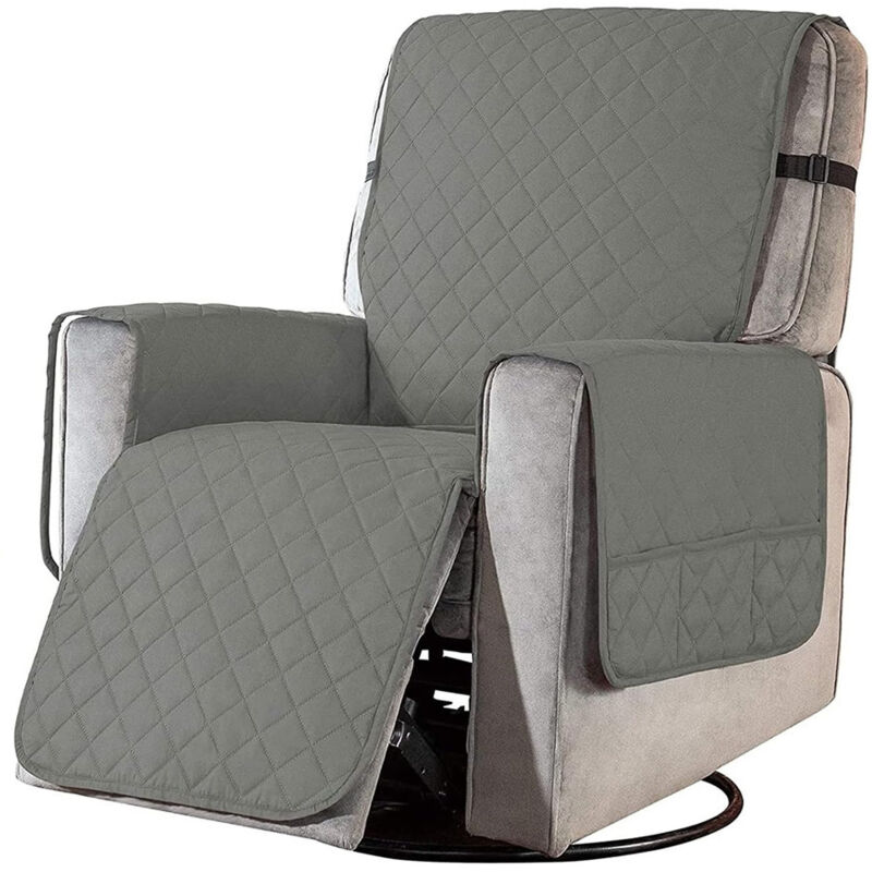 Sinbinta - Housse de Fauteuil Relax avec Poche, Couverture de Chaise Canapé Relax, Applicable à Protection Canape Anti-Rayures Chien et Chat, Housse