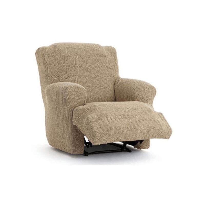 Housse fauteuil relax Jaz beige 70-110