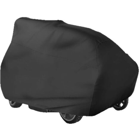Housse grande taille 183x137x117cm pour tondeuse autoportée et tracteur, couverture imperméable anti-poussière avec sac inclus