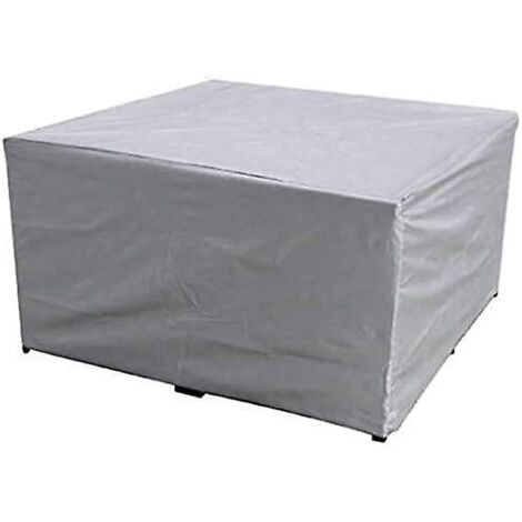 Housse imperméable en polyester pour mobilier de jardin (table et chaises) - 250 x 200 x 80 cm