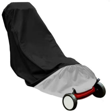 Housse imperméable et anti-poussière pour tondeuse à gazon Sac de rangement Protection contre les UV, la pluie et la neige pour jardin