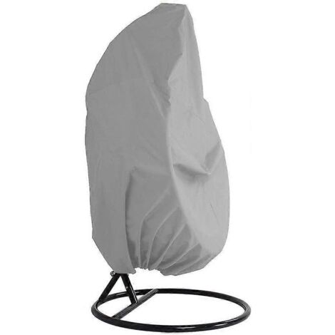 Housse imperméable pour fauteuil suspendu / fauteuil à bascule / panier suspendu - Housse de protection pour mobilier de jardin en rotin tressé