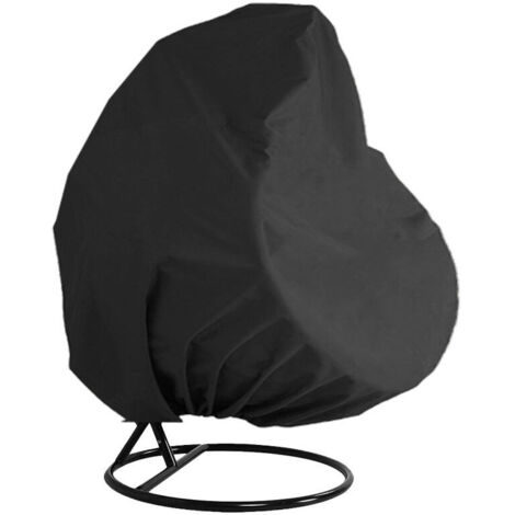 Housse imperméable pour fauteuil suspendu, housse de protection coupe-vent et anti-UV pour fauteuil suspendu, 232 x 200 cm
