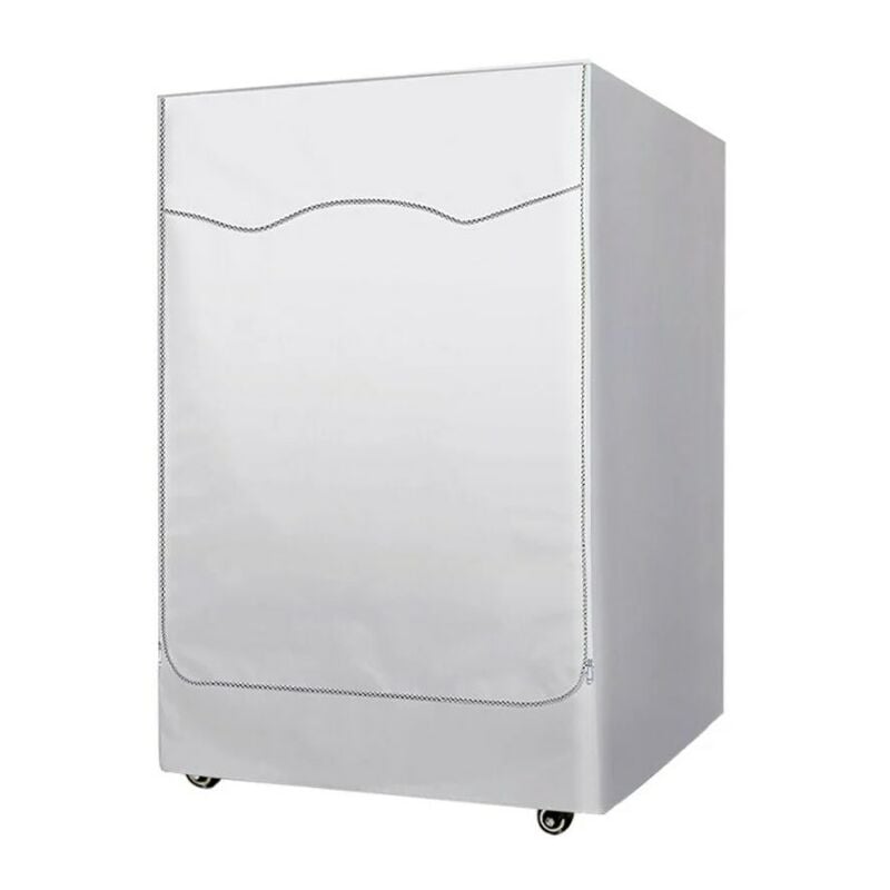 Housse imperméable pour machine à laver, housse de protection pour machine à laver, housse anti-poussière pour laveuse et sécheuse à chargement