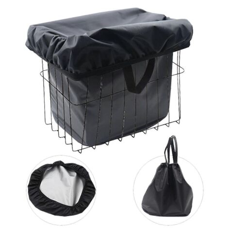 Housse imperméable pour panier de vélo, protection toutes saisons-AquaForge