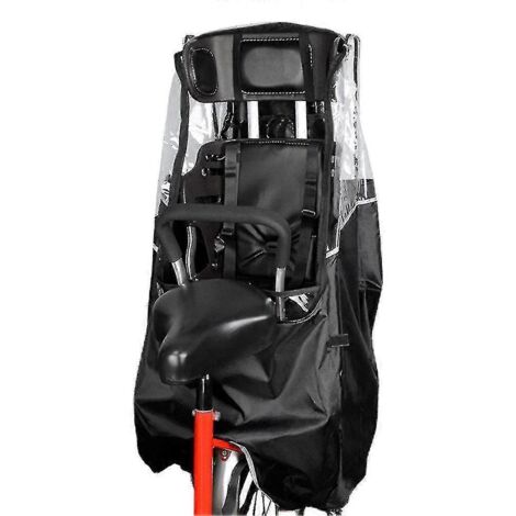 Housse imperméable pour selle de vélo enfant, protection pluie, UV, poussière et vent - Sy-AquaForge