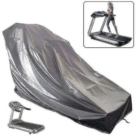 Housse imperméable pour tapis de course, housse anti-poussière pour appareils de fitness d'intérieur et d'extérieur -zz-20095150 cm-Argent