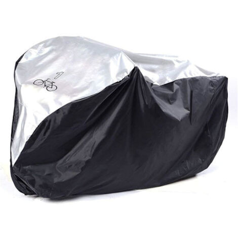 Housse imperméable pour vélos (1/2 vélos) - Protection extérieure contre le froid, la pluie, la neige et le vent - Bâche - Abri anti-poussière et anti-salissures - Résistante aux UV-AquaForge