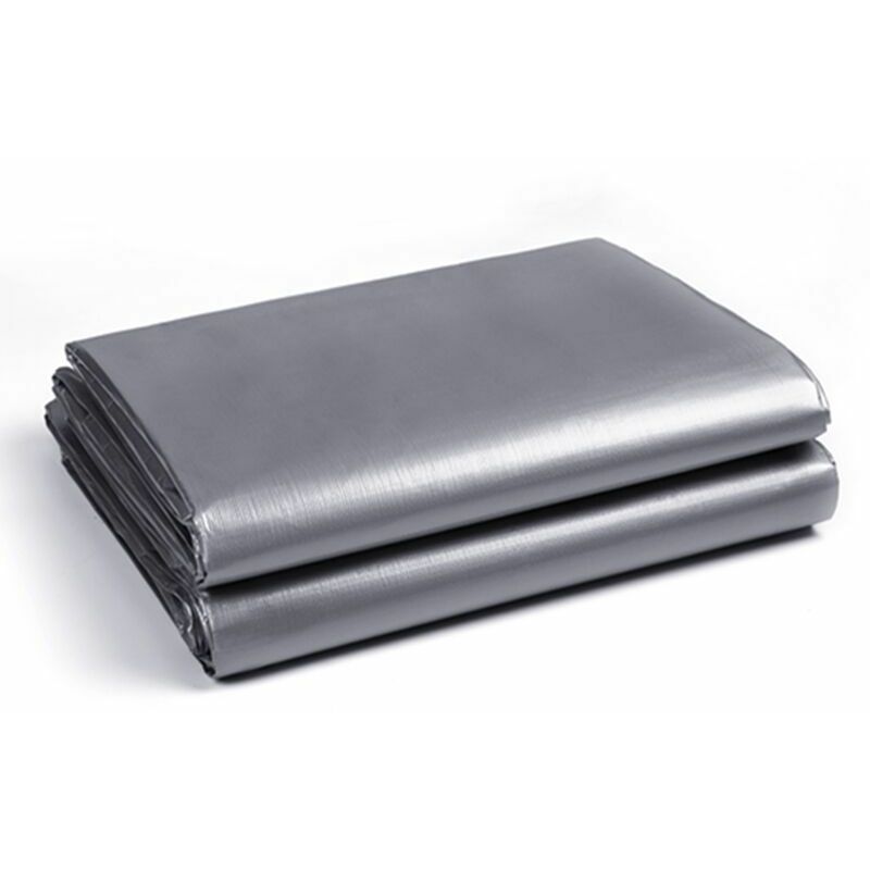 Housse imperméable résistante de 160g/m² avec œillets en aluminium des deux côtés pour les jardins, les piscines, les voitures, le bois, - (Army