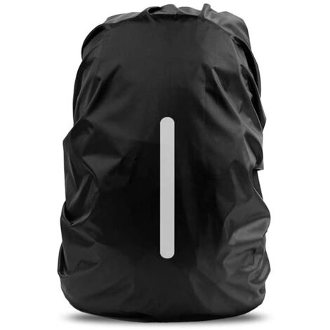 Housse imperméable sac à dos réfléchissante antivol pour randonnée vélo camping