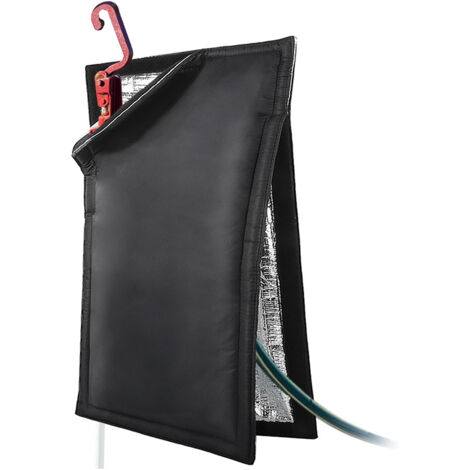Housse isolante pour robinet d'extérieur, housse de protection imperméable et isolante pour robinets, adaptée aux jardins, cours, caravanes et campings