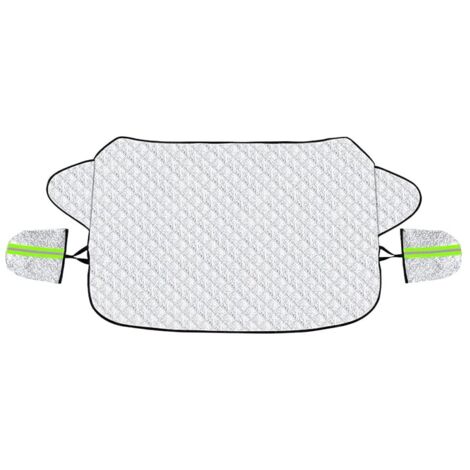 Housse magnétique anti-neige pour pare-brise de voiture, quatre couches, imperméable et coupe-vent, résistante à la neige, au verglas, au soleil et au gel, adaptée à différents modèles tels que SUV, c