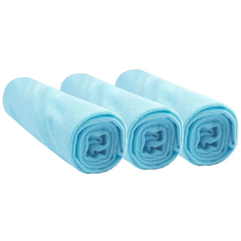 Housse matelas à langer Coton 50x70 cm extensible 50x80 (Lot de 3)