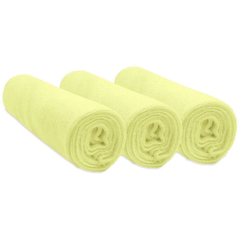 Bbla - Housse matelas à langer Coton 50x70 cm extensible 50x80 (Lot de 3)