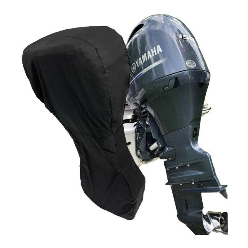 Housse Moteur Bateau, 420D À Toute Épreuve Tissu Oxford Complète Couverture De Moteur Hors-Bord du Bateau avec PVC Enrobage, Hors-Bord Housse pour