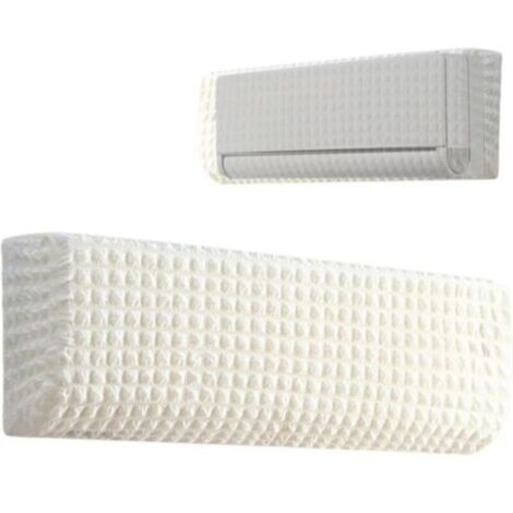 Housse murale pour climatiseur d'intérieur lavable Housse de protection anti-poussière Couvercle AC rétractable Design élégant - Fournitures de climatisation pour la maison. le bureau. les