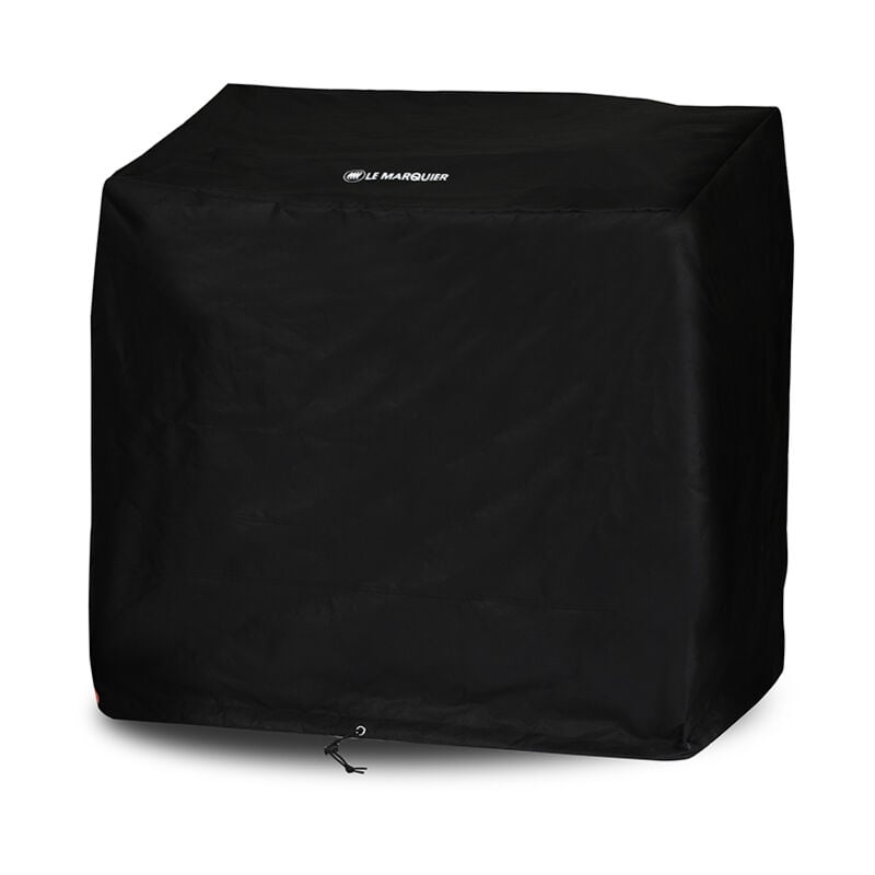 Le Marquier - Housse pour planchas et barbecues 60 cm sur desserte avec tablettes