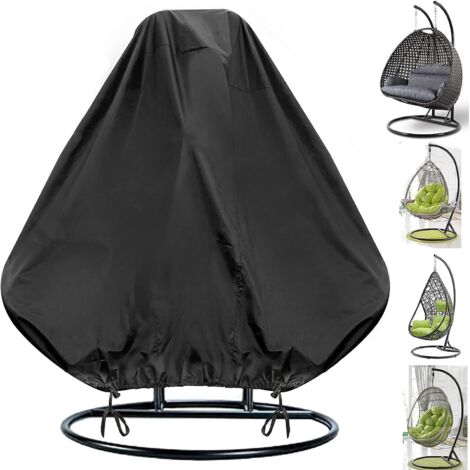 Housse Oeuf Suspendu, Tissu Oxford Housse Oeuf Suspendu Extérieur, Protection pour Housse Fauteuil Suspendu Imperméable, Anti-UV, Coupe-Vent, 230 x 200 cm