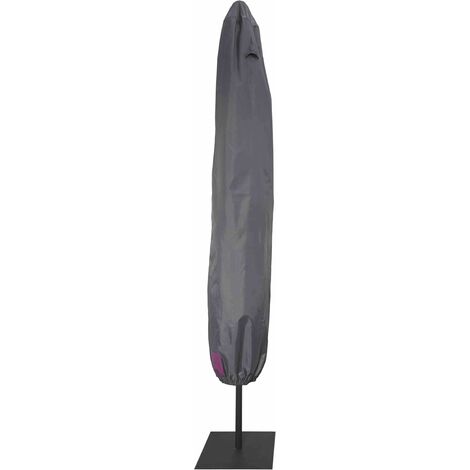 Housse parasol droit 210 cm grise Cov'Up - Gris