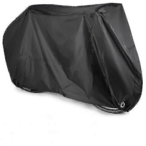 Housse pour 2 vélos, tissu Oxford 210D résistant, imperméable et anti-UV, pour 2 vélos, protection contre la poussière, le soleil et le vent.