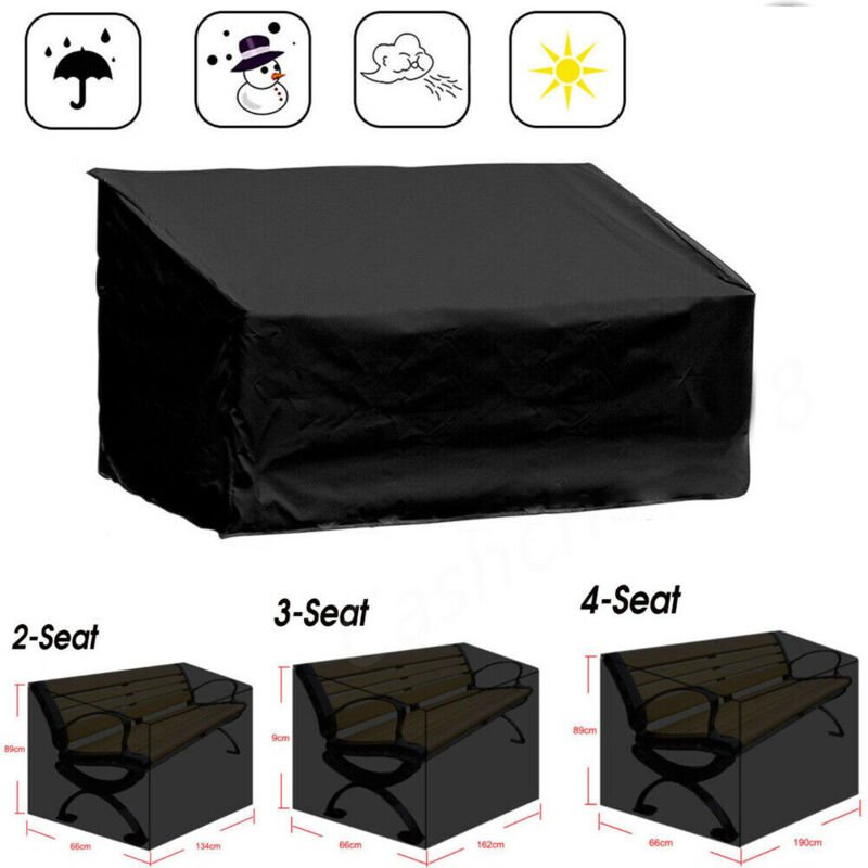 1 pièce Housse pour banc de jardin, Housse pour banc de jardin 2 places et extérieur, Housse de protection pour mobilier de jardin, Housse pour