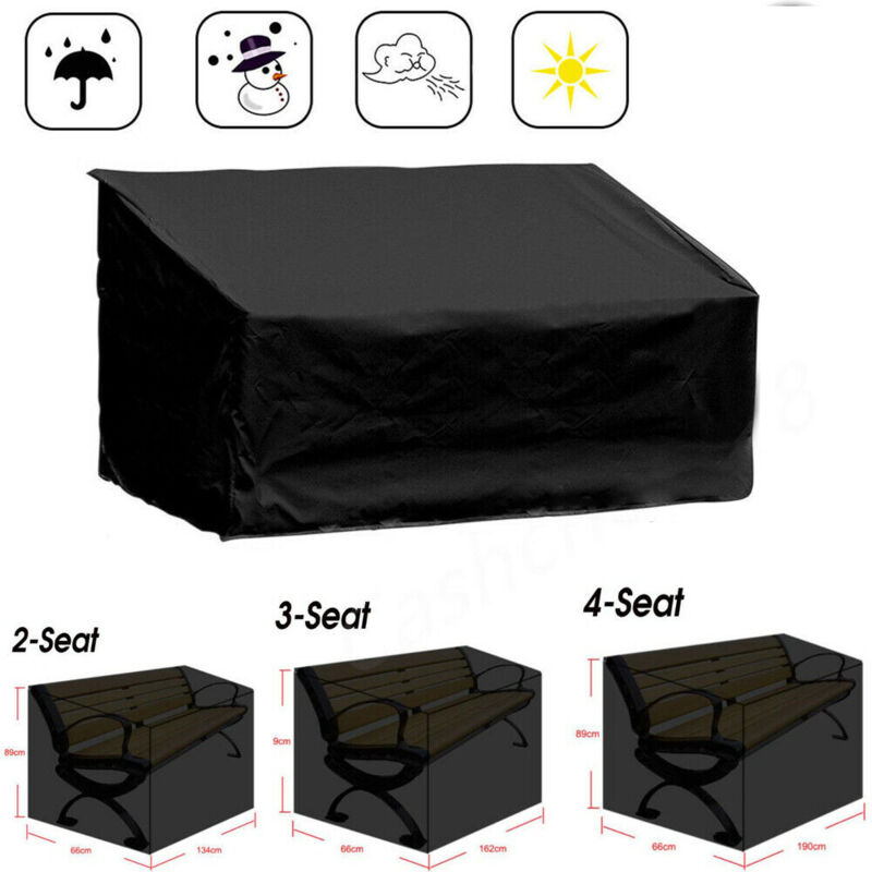 Housse pour banc de jardin, Housse pour banc de jardin 3 places et extérieur, Housse de protection pour mobilier de jardin, Housse pour canapé de