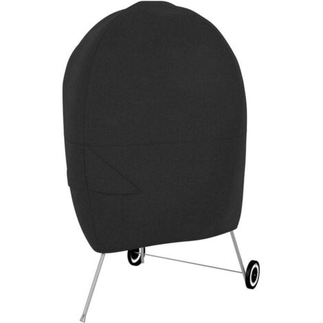 Housse pour barbecue rond à charbon, Noir