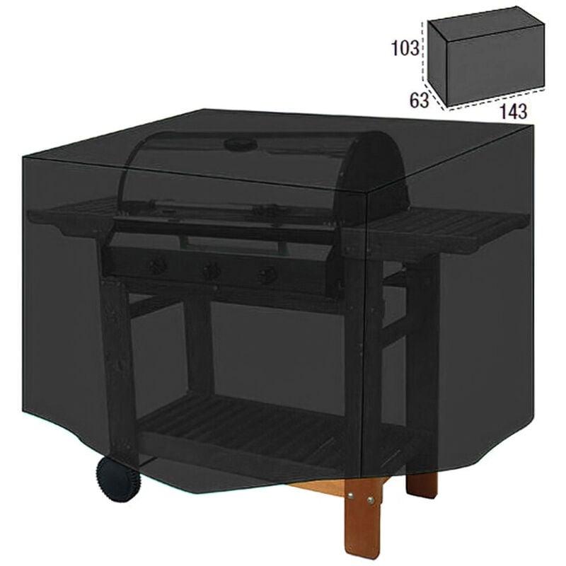 Housse pour barbecues 103x143x63 cm