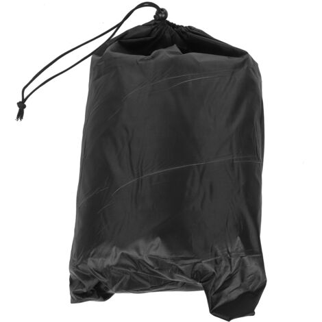 Housse pour bateau ou yacht en tissu Oxford 420D avec revêtement argenté, imperméable et anti-UV, 530 x 290 cm, noir