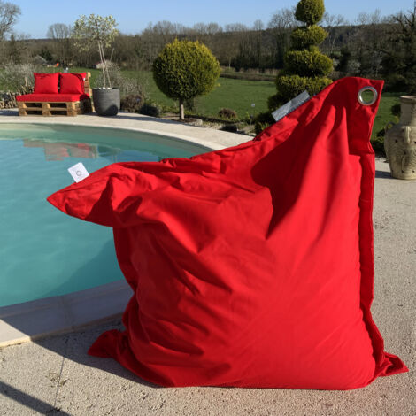 Housse pour big coussin Rouge 140x140 cm