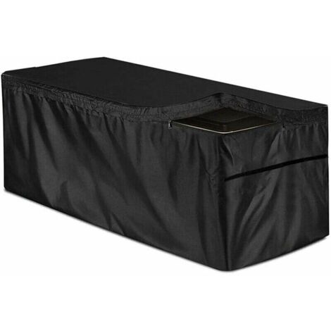 Housse pour Coffre De Rangement 1306071CM, Housse Imperméable Couverture pour Caisse De Stockage De Jardin/Malle De Rangement, Housse De Protection pour Banc Bote De Rangement