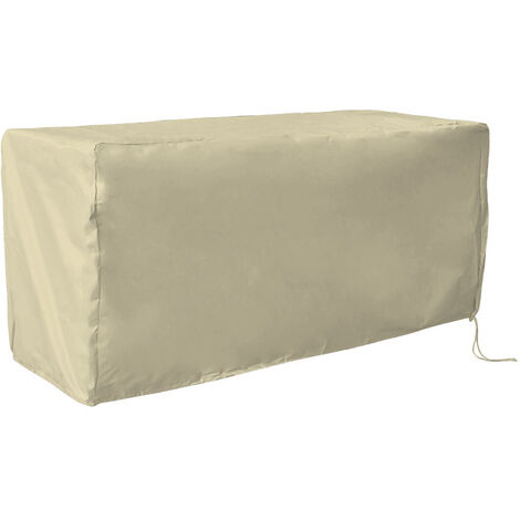 Résistant aux UV Tissu Oxford 420D ImperméAble Deck Box Cover Housse pour Boîtes de Terrasse Extérieures et Boîtes de Rangement 132x73x63cm MRWiZMS Coffres de Rangement Extérieur Housse 