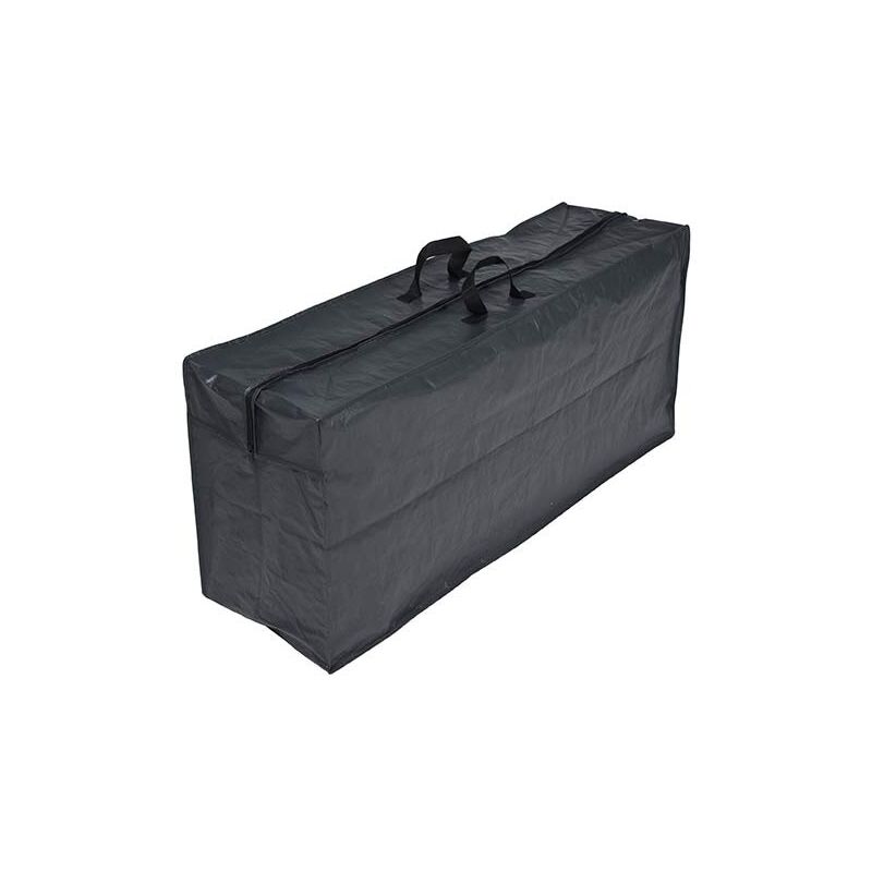 Nature Housse pour coussin 57 x 128 x 37 cm PE gris foncé 6030609