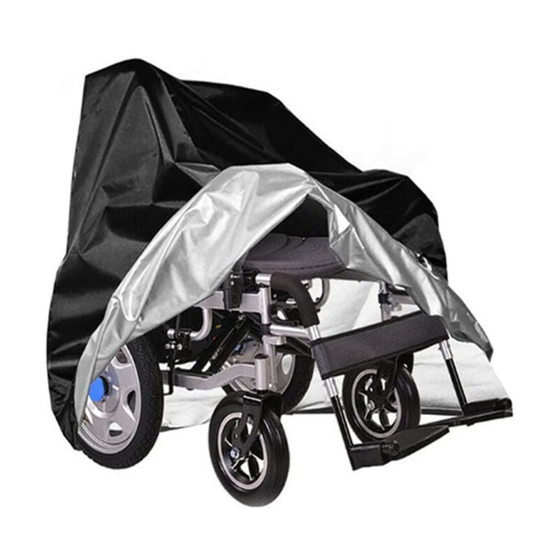 Housse pour fauteuil roulant électrique pour personnes âgées handicapées 210D Oxford cloth push wheelchair waterproof dustproof protective