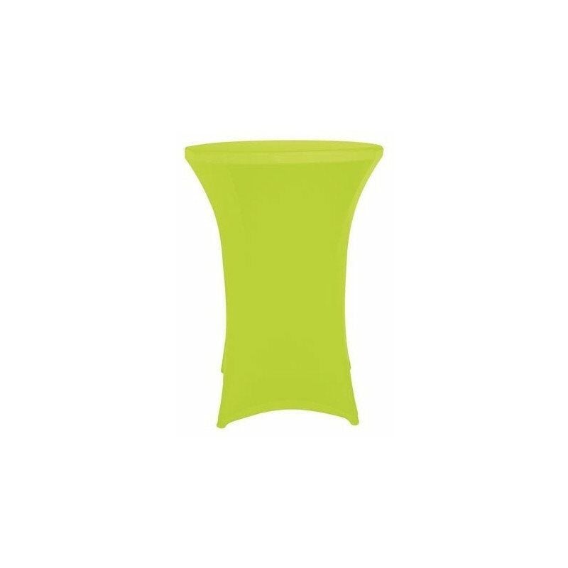 Housse - pour table mange debout - lime
