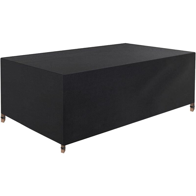 Housse pour meubles de jardin Housse imperméable pour meubles de jardin Tissu Oxford 210D Résistant aux intempéries Anti uv Housse indéchirable pour