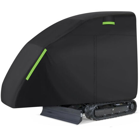 Housse pour mini-pelle adaptée au modèle Bobcat E20 (794-1 588 kg), imperméable, en tissu Oxford 210D, avec fermeture éclair, accessoires extérieurs, noir