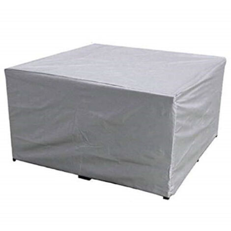 Housse pour mobilier de jardin (180 x 120 x 120 cm) - Housse imperméable pour mobilier d'extérieur, idéale pour les ensembles table et chaises.