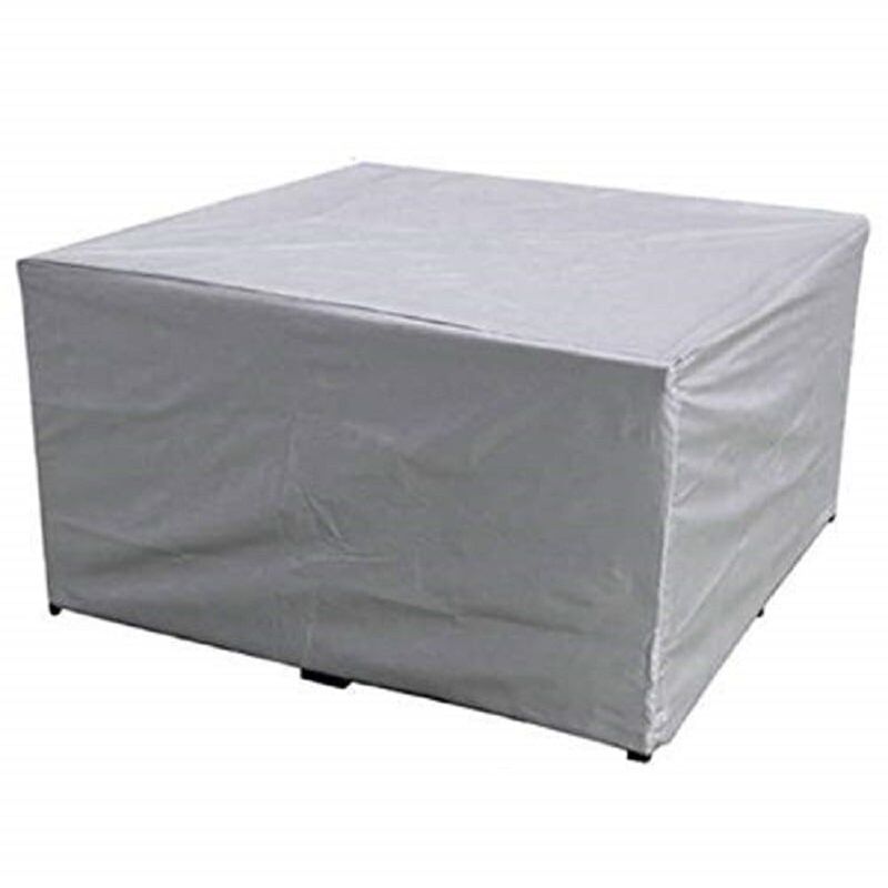 Housse pour mobilier de jardin Housse pour salon de jardin 190 x 125 x 80 cm - Protection contre les cours d'eau - Table de jardin - Résistante à