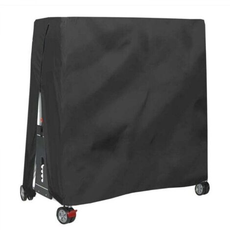 Housse pour mobilier de jardin,Housse de table de ping-pong extérieure imperméable et anti-poussière Housse de table de ping-pong 165x70x185cm Noir