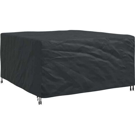 Housse pour mobilier d'extérieur Noir 180 x 190 x 85 cm 420D CFW90783