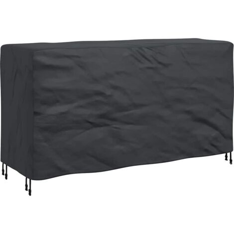 Housse pour mobilier d'extérieur Noir 180 x 70 x 90 cm 420D CFW31013