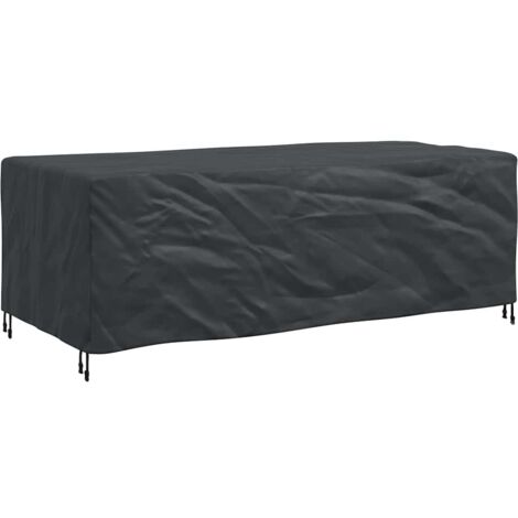 Housse pour mobilier d'extérieur Noir 229 x 113 x 73 cm 210D CFW25865