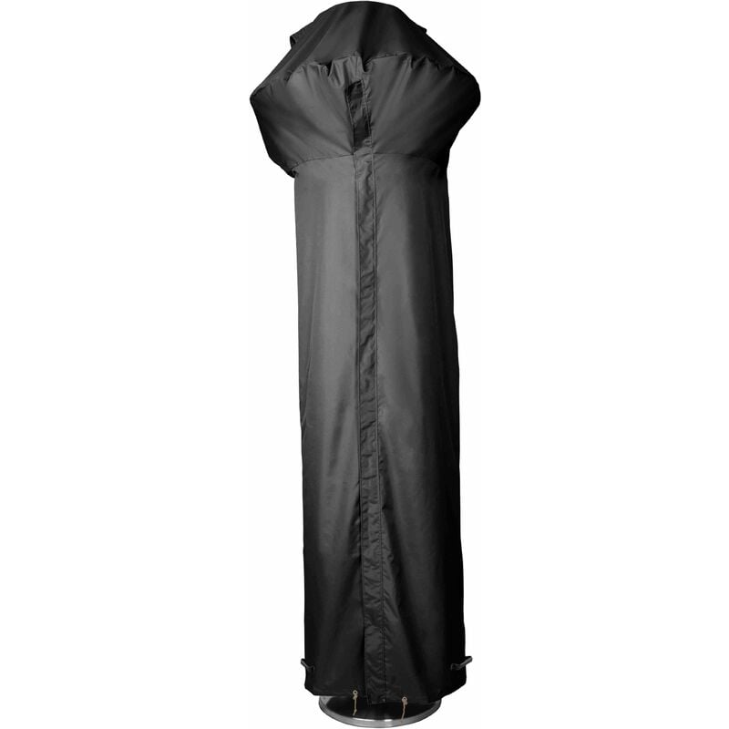 Oviala - Housse pour parasol chauffant 230 cm - Noir