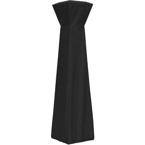 Housse pour parasol chauffant de style pyramidal, Noir